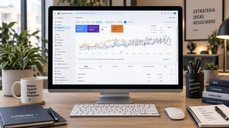Casos de éxito Bilboats SEO: mockup de resultados